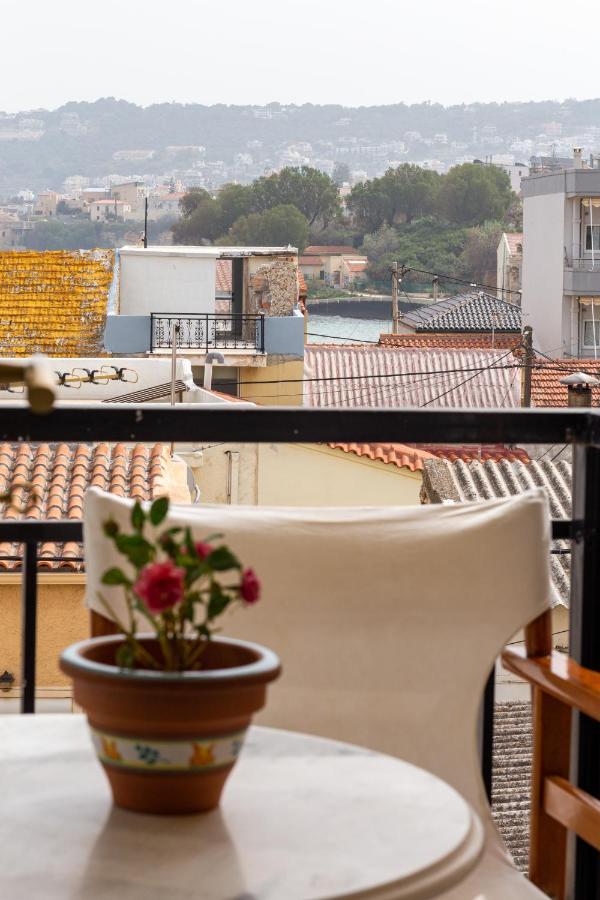 Sea View Penthouse With Roof Garden Lägenhet Chania  Exteriör bild